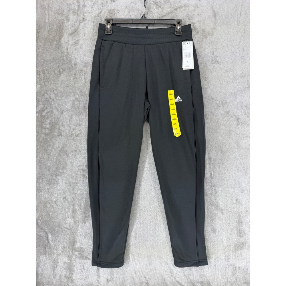 Adidas Womens W FL Taper Pant Black Fleece Joggers JN6880‎ Size Small New